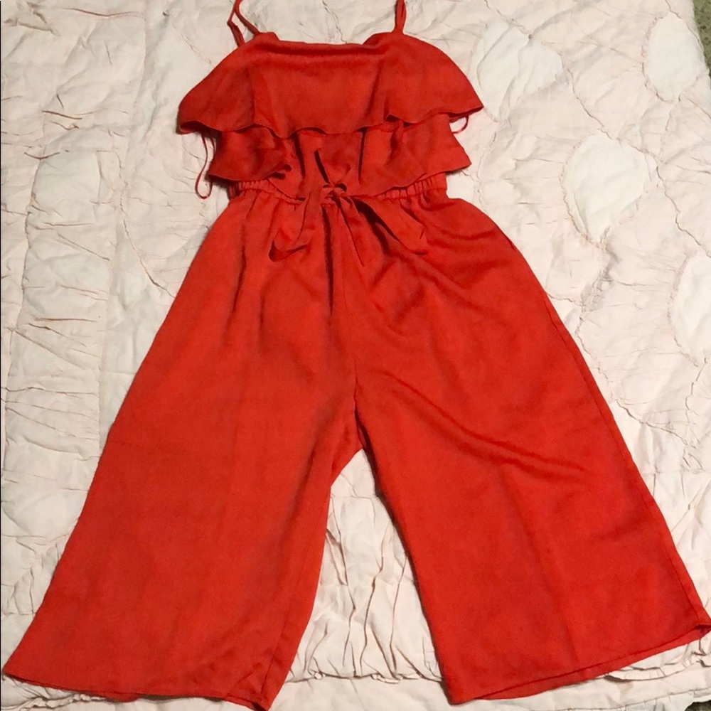 Red Romper - Picture 2 of 4